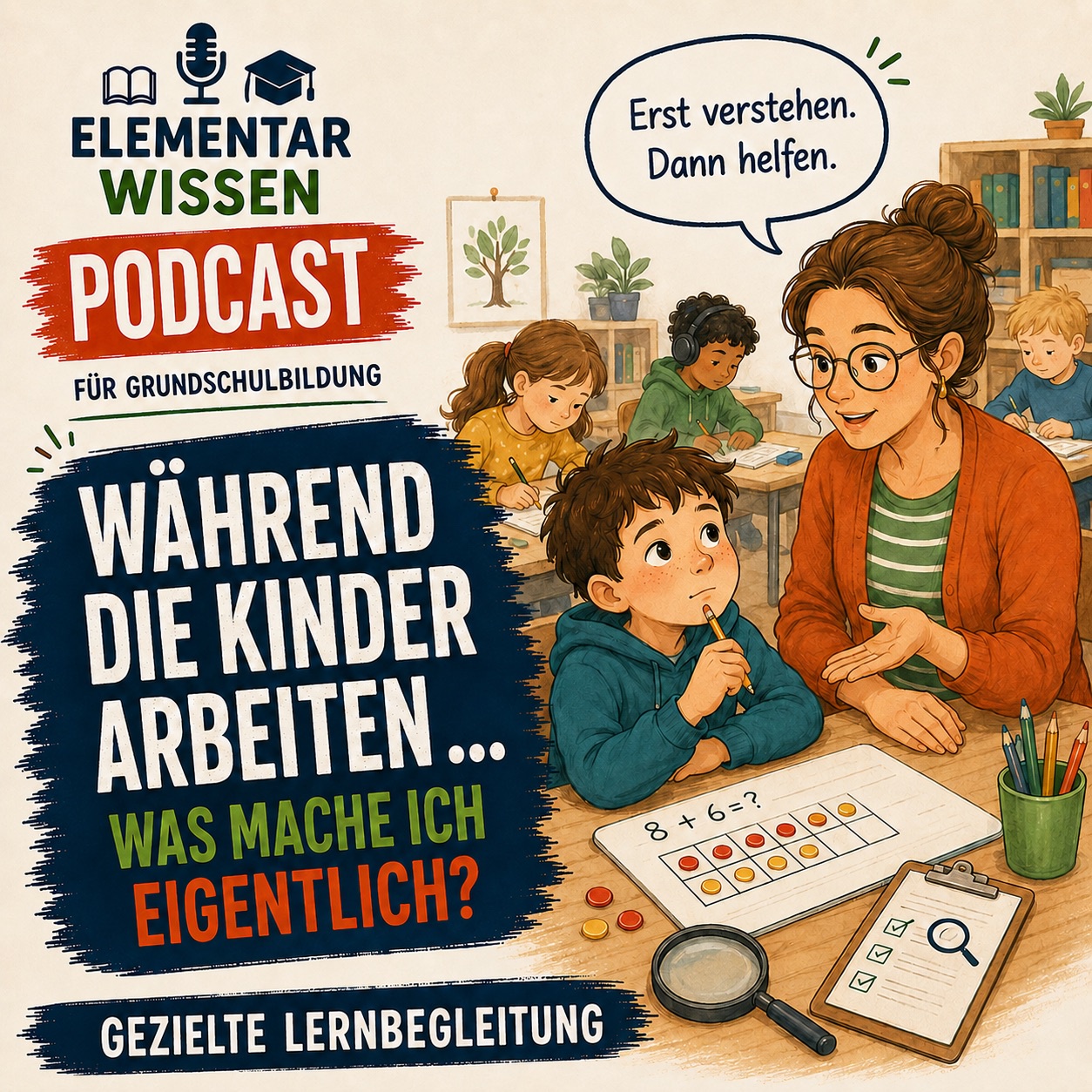 Nicht sofort helfen!  Beobachtung statt Dauerhilfe