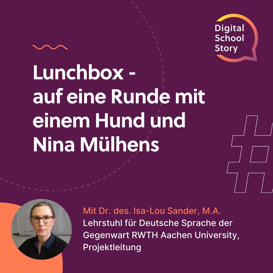 #83 Isa-Lou Sander bei der #lunchbox