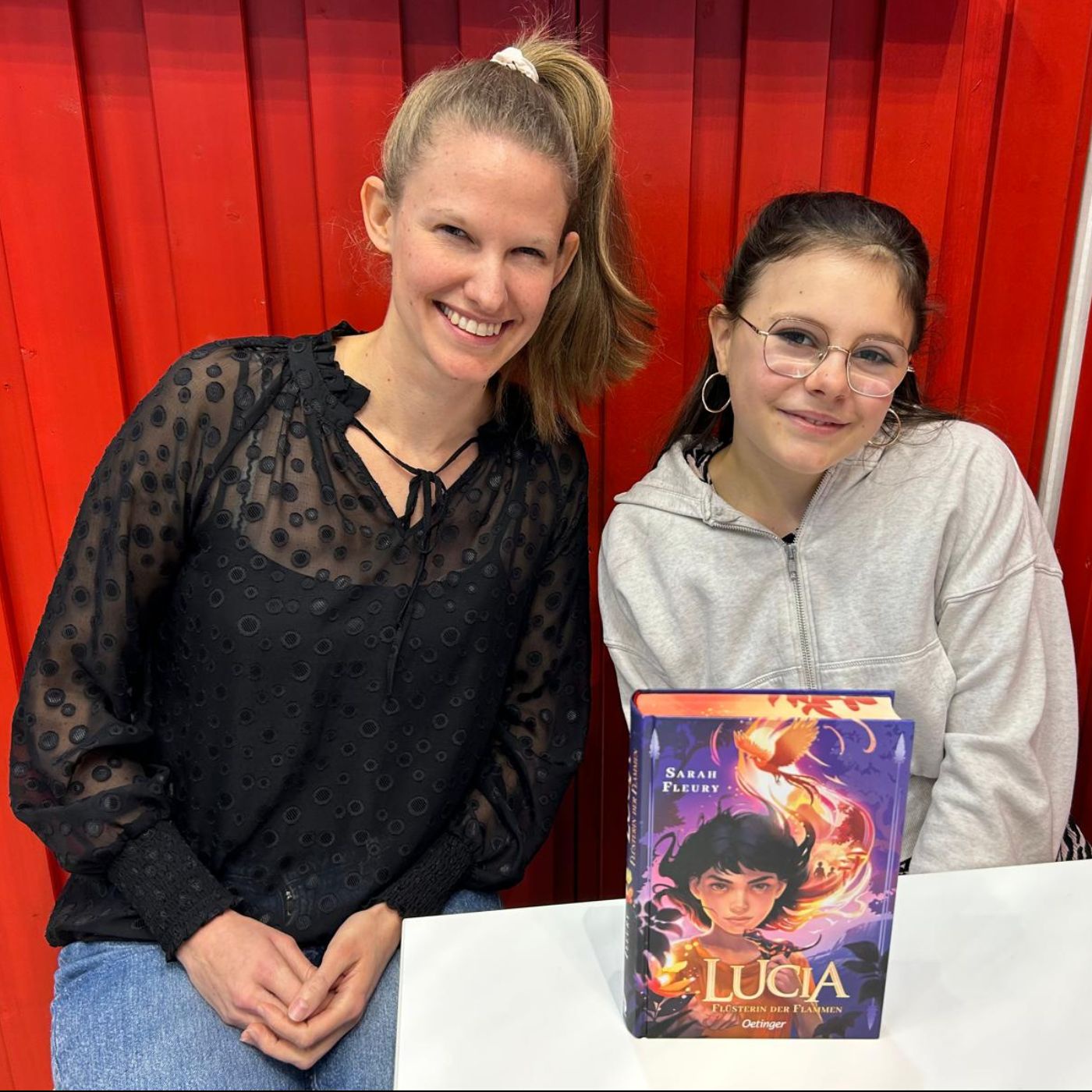 Interview mit Sarah Fleury | Leipziger Buchmesse 2026
