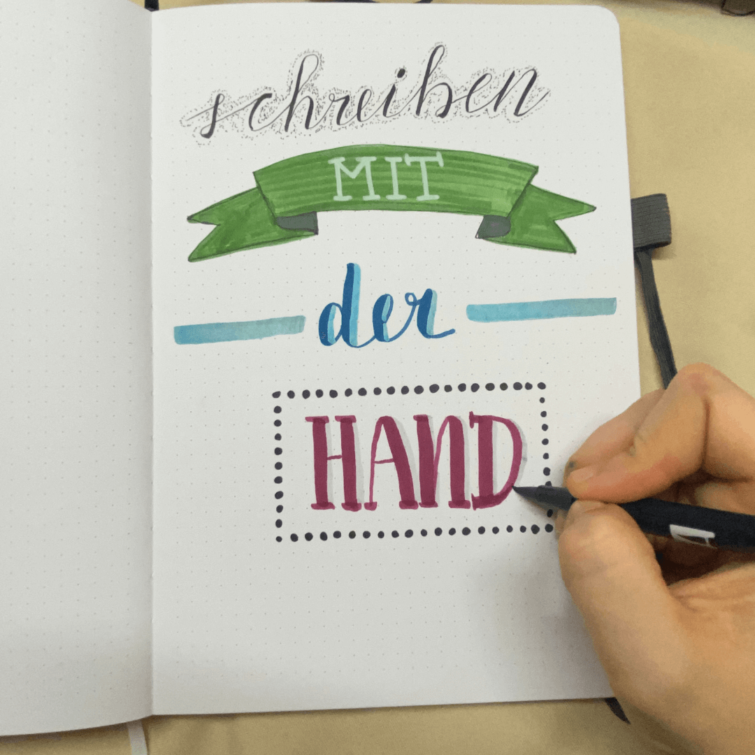 Schreiben mit der Hand