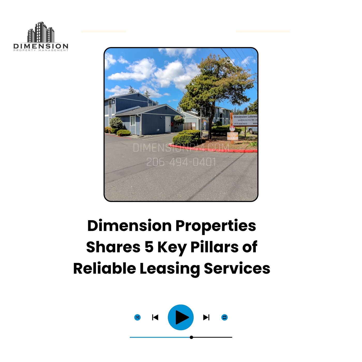 Dimension Properties Shares 5 Key Pillars of Reliable Leasing Services