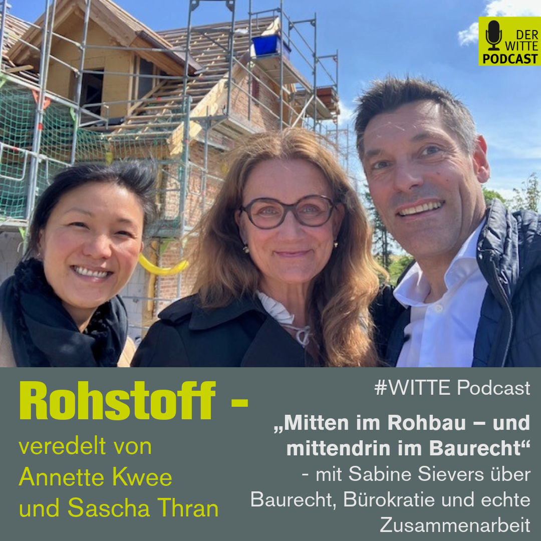 #34: „Mitten im Rohbau – und mittendrin im Baurecht“ - mit Sabine Sievers über Baurecht, Bürokratie und Zusammenarbeit
