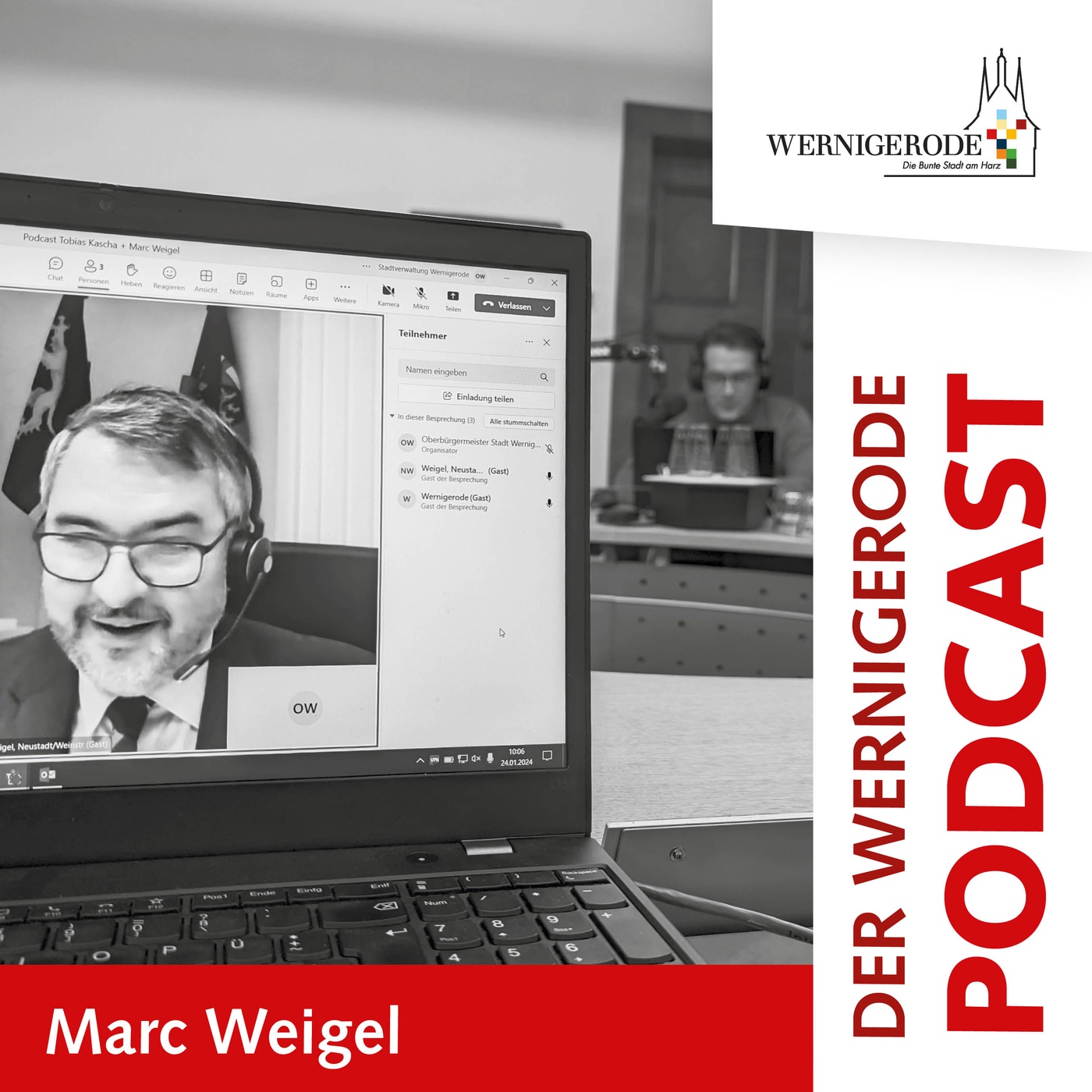 Wernigerode Podcast  #30 - Oberbürgermeister Tobias Kascha im Gespräch mit Marc Weigel
