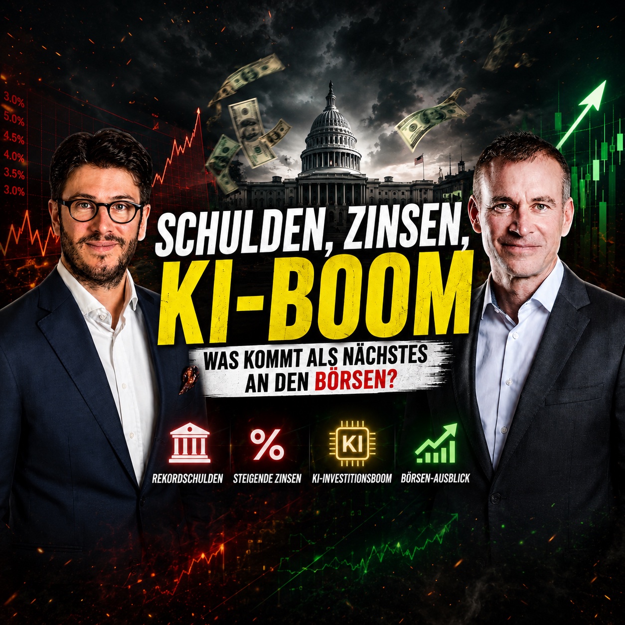 #14 - Schulden, Zinsen, KI-Boom – was kommt als Nächstes an den Börsen?