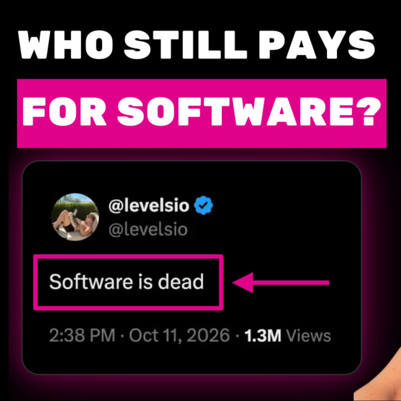 Is software dead?