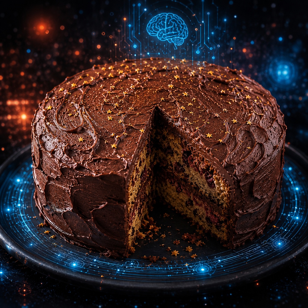 9. Kuchen-Kandidat: Galaxy-Cake