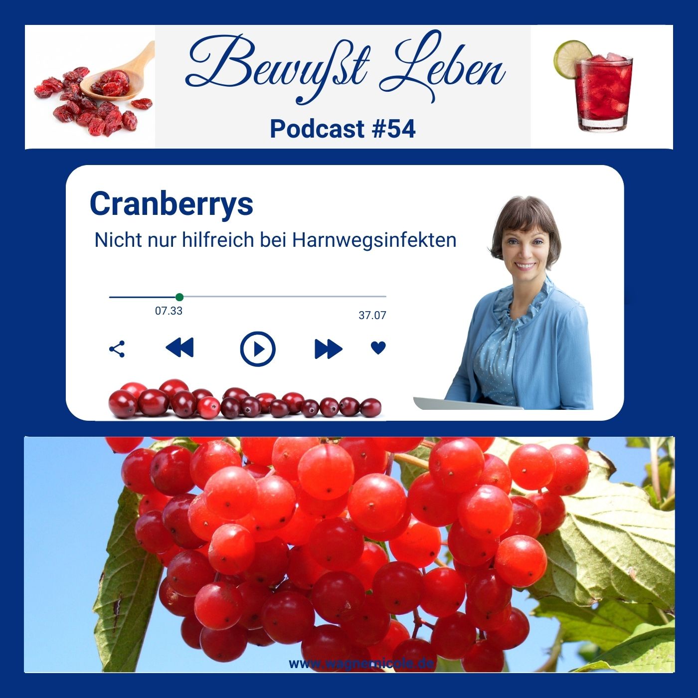 Cranberrys I Nicht nur hilfreich bei Harnwegsinfekten I Podcast #54