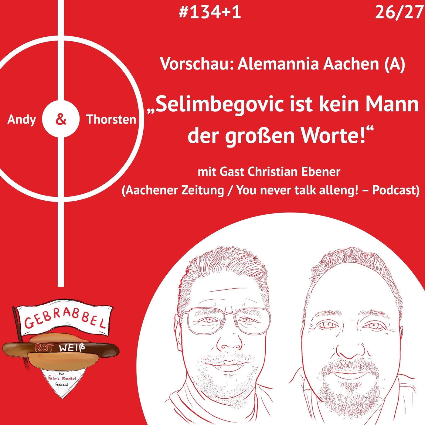 #134+1: Vorschau: Alemannia Aachen (A) – „Selimbegovic ist kein Mann der großen Worte!“ mit Christian Ebener