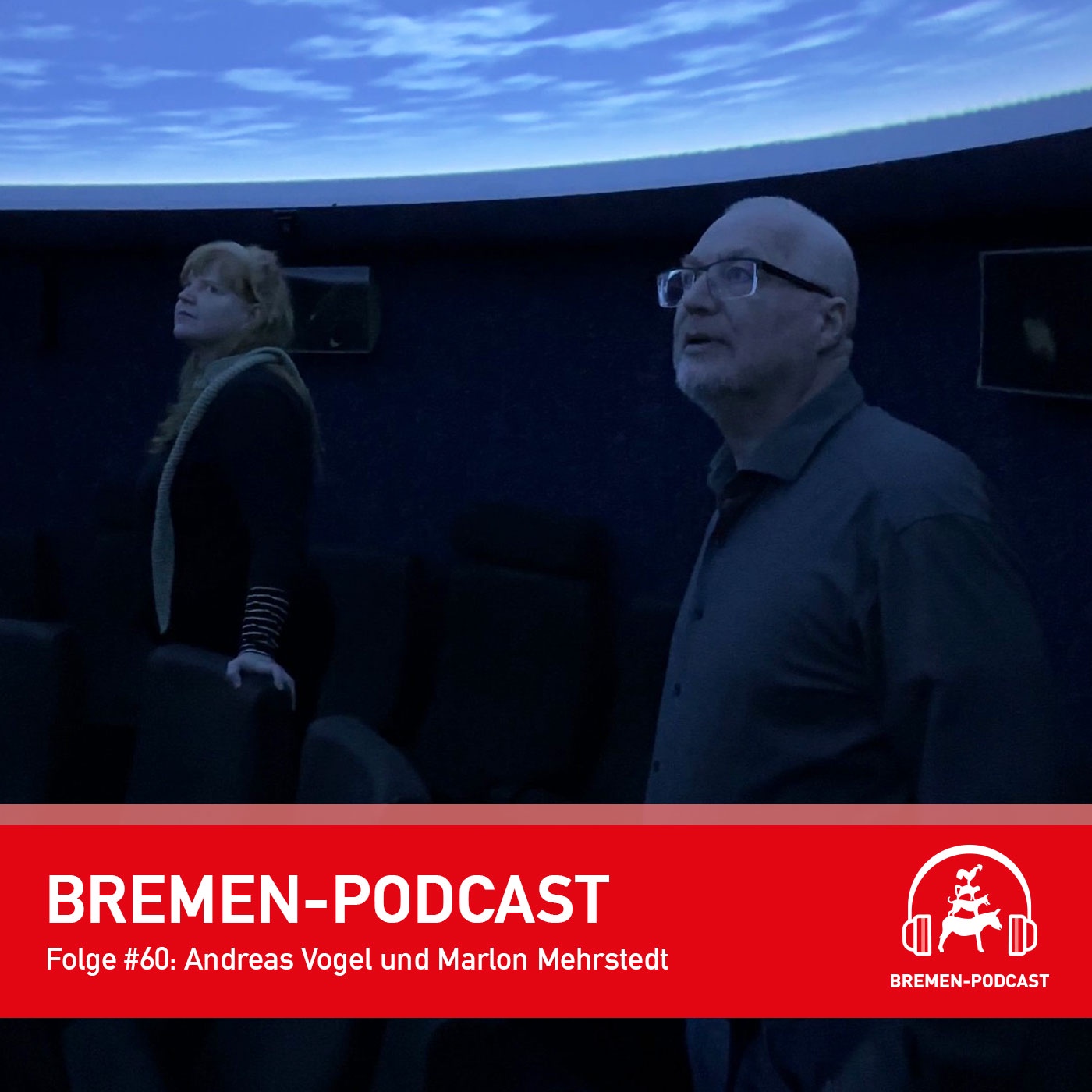 Andreas Vogel, Marlon Mehrstedt und der Sternenhimmel über Bremen