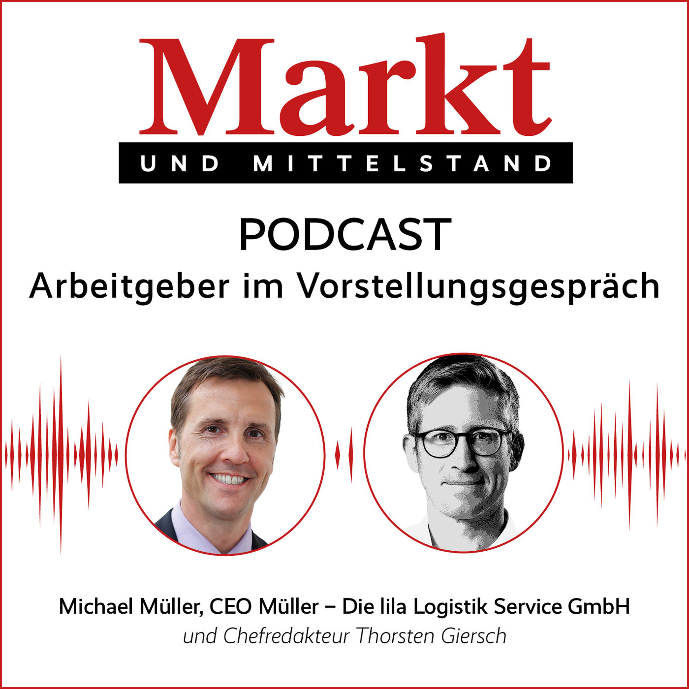 Mit Michael Müller, Gründer der Lila Logistik Service GmbH