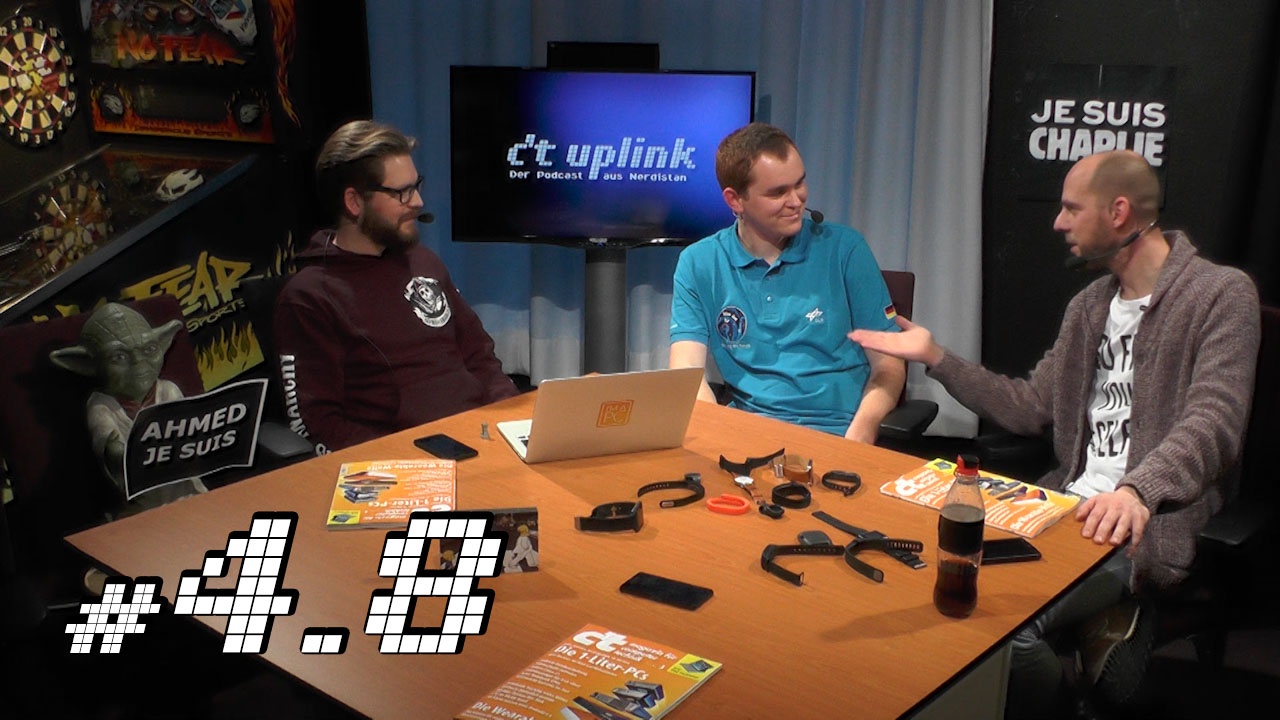 c't uplink 4.8: Wearables, Smartwatches, Alexander Gerst und Leben auf dem Mars