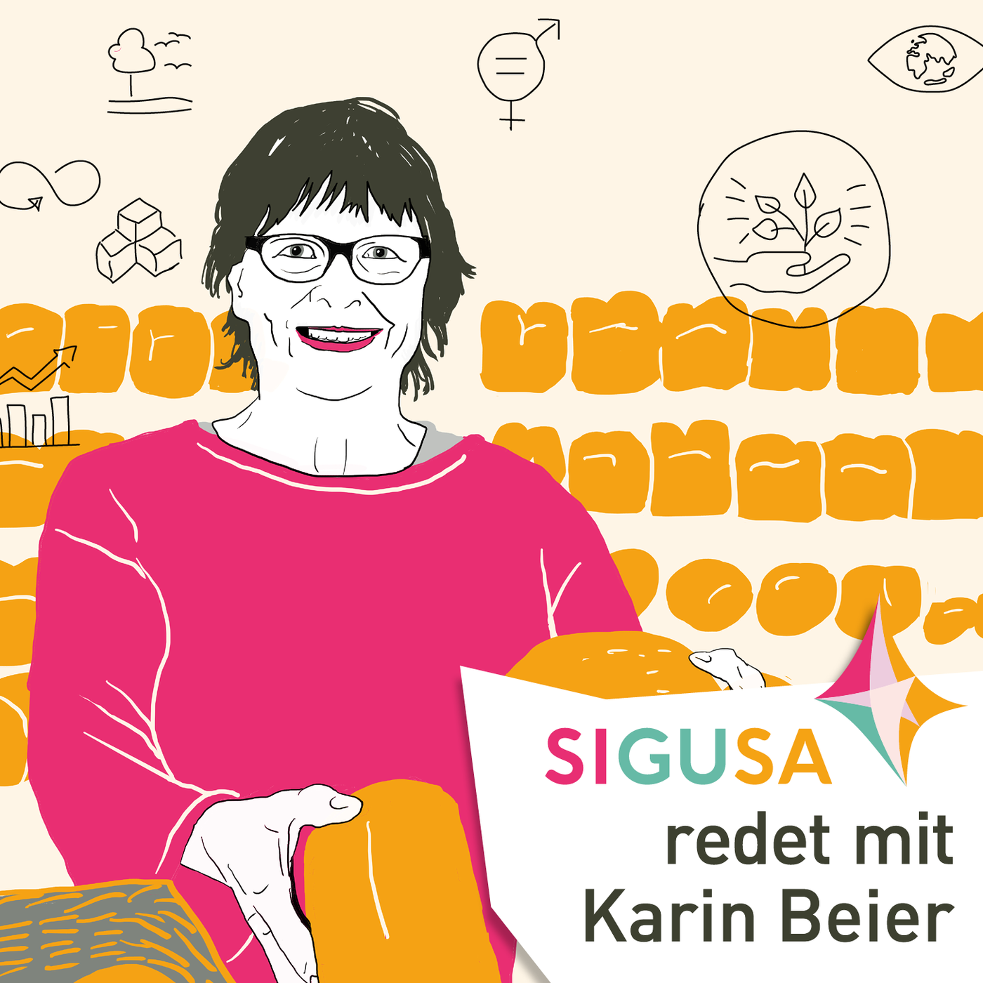 SIGUSA redet mit Karin Beier