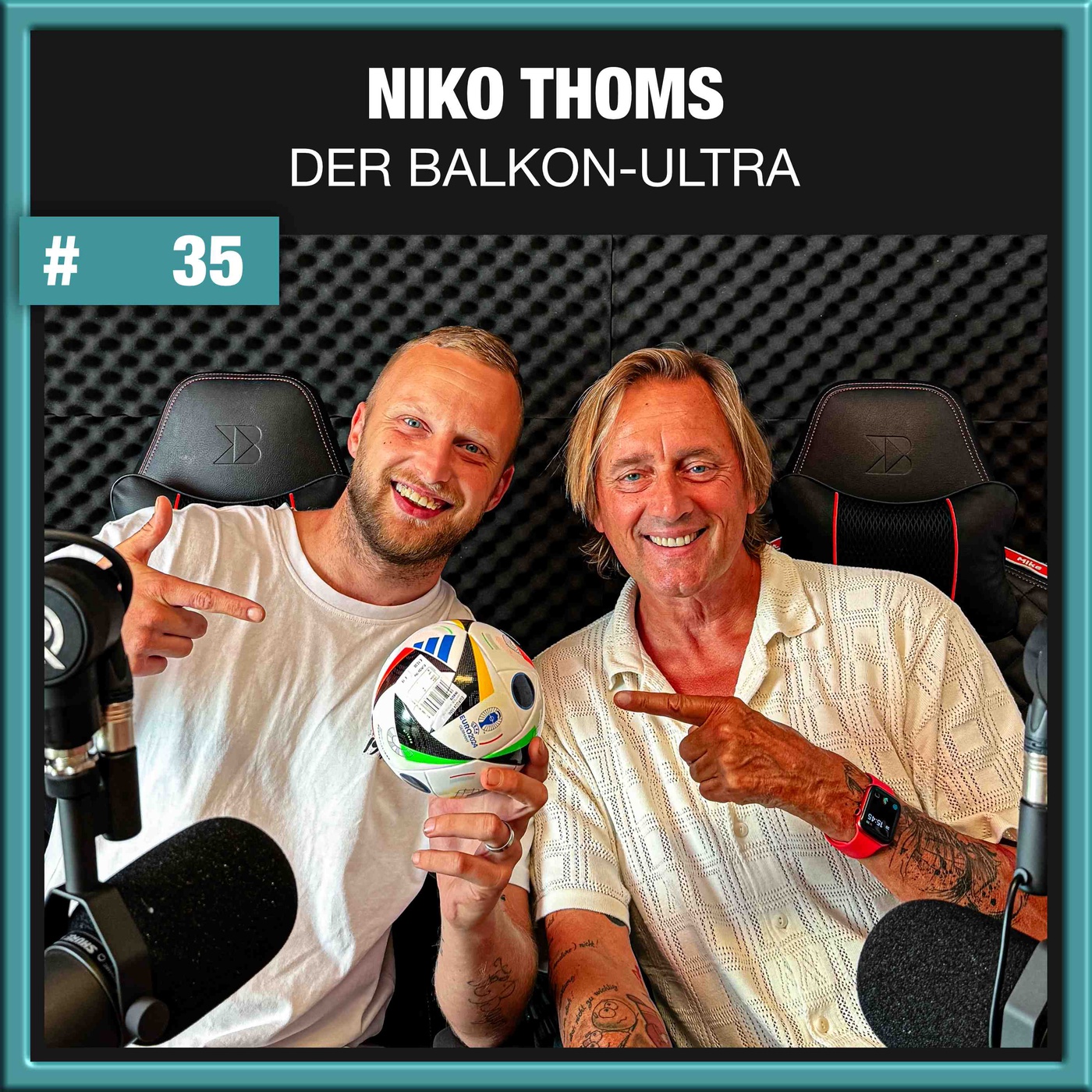 Pyrotechnik-Star Niko Thoms (#35)