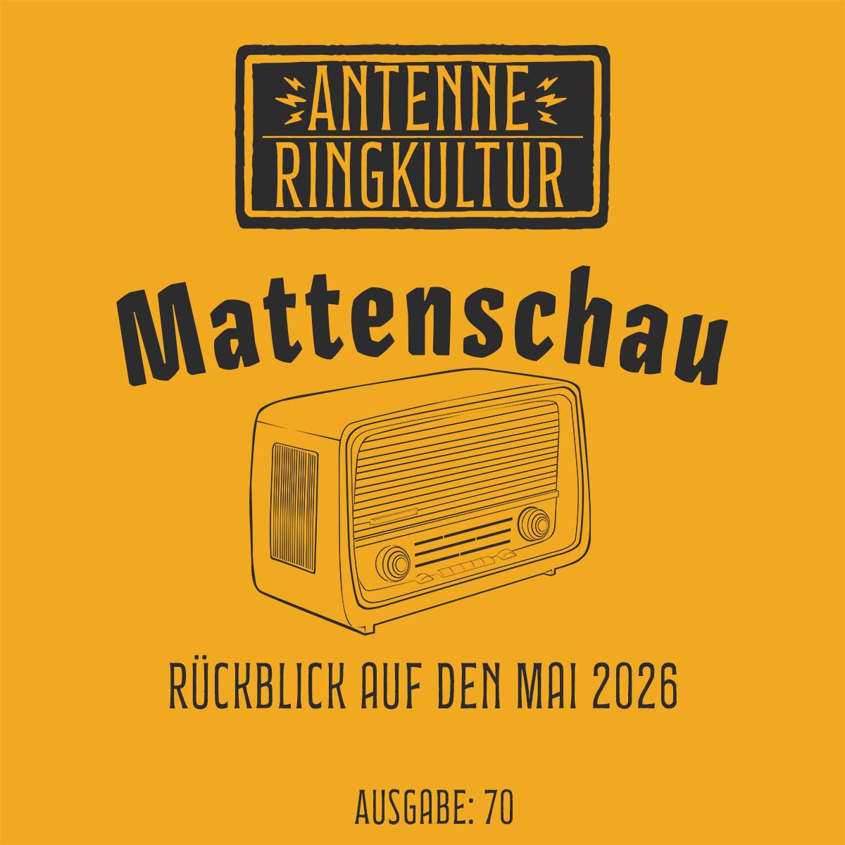 Antenne Ringkultur [Ausgabe 70]: Mattenschau 