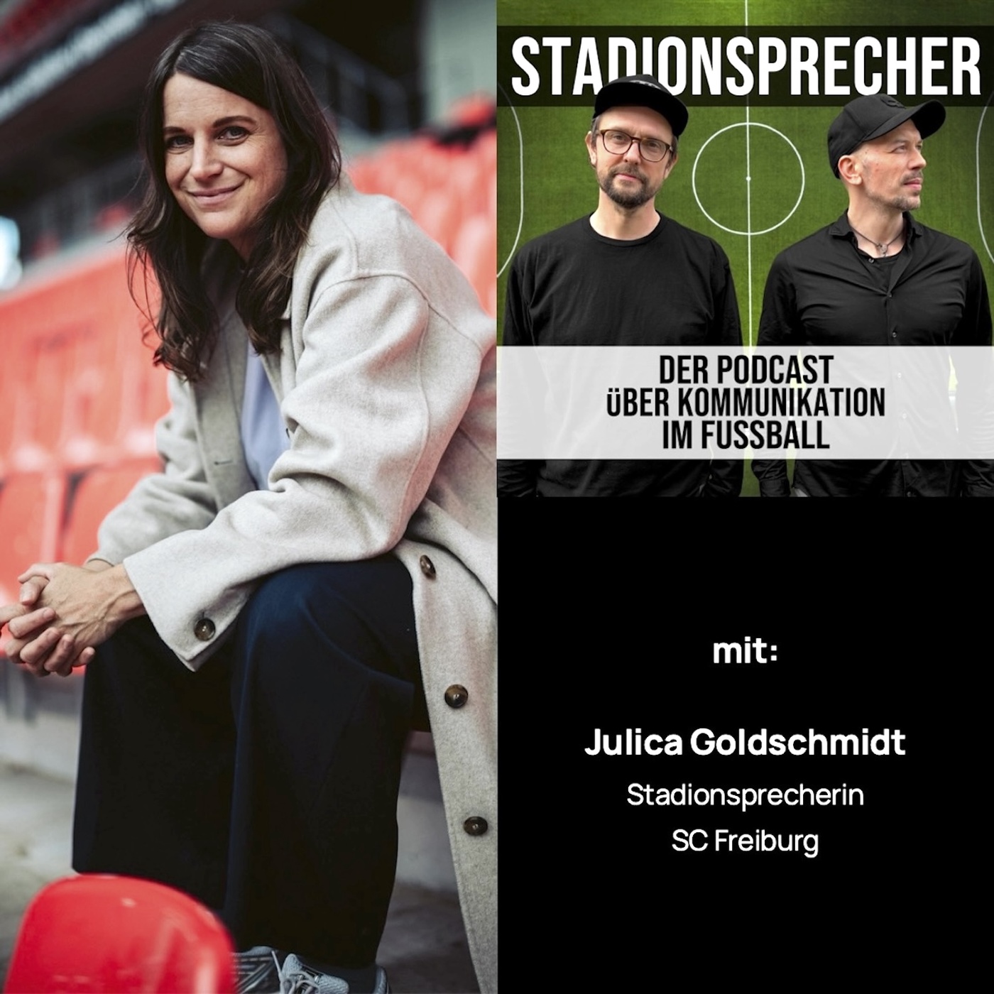 Ep.28 SC Freiburg-Stadionsprecherin Julica Goldschmidt im Gespräch