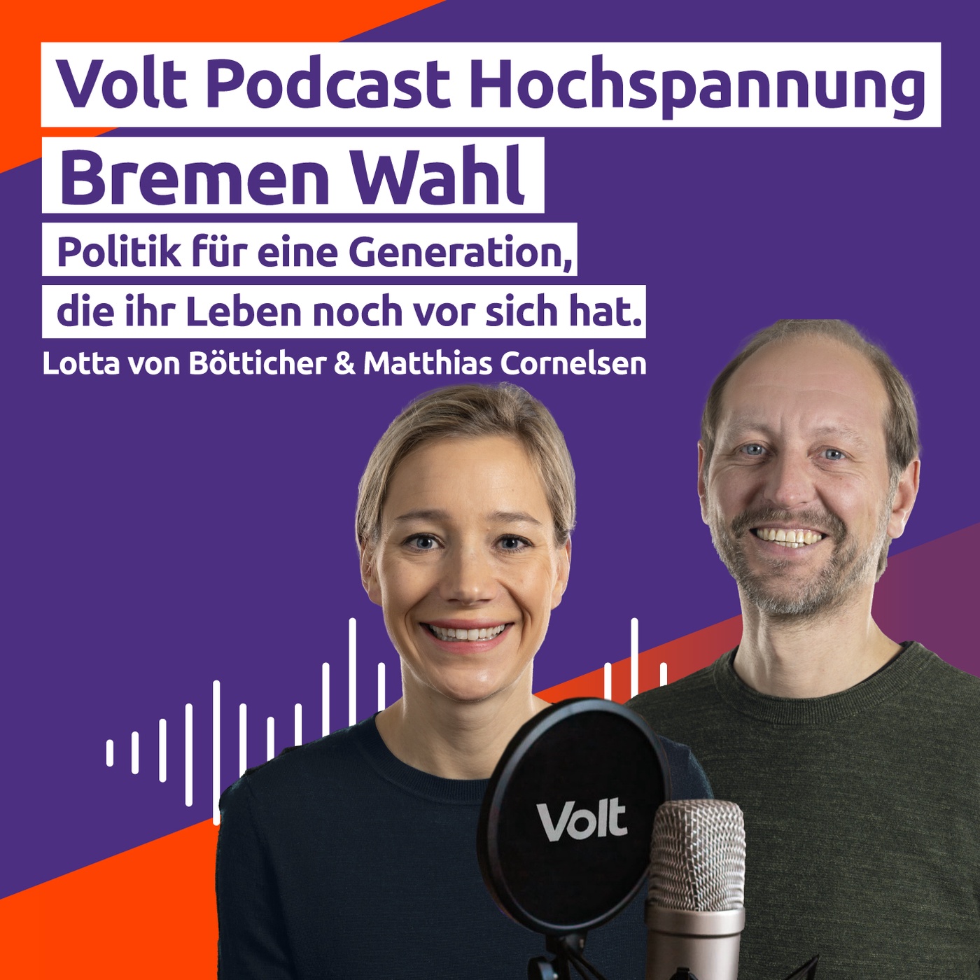 Volt tritt zur Bremer Bürgerschaftswahl an – Lotta & Matthias für eine Generation, die ihr Leben noch vor sich hat!