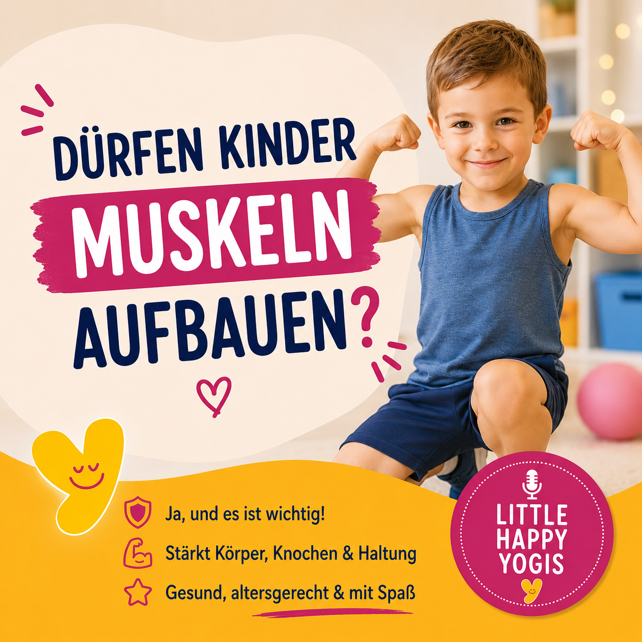 Dürfen Kinder Muskeln aufbauen? Die Wahrheit über Krafttraining bei Kindern