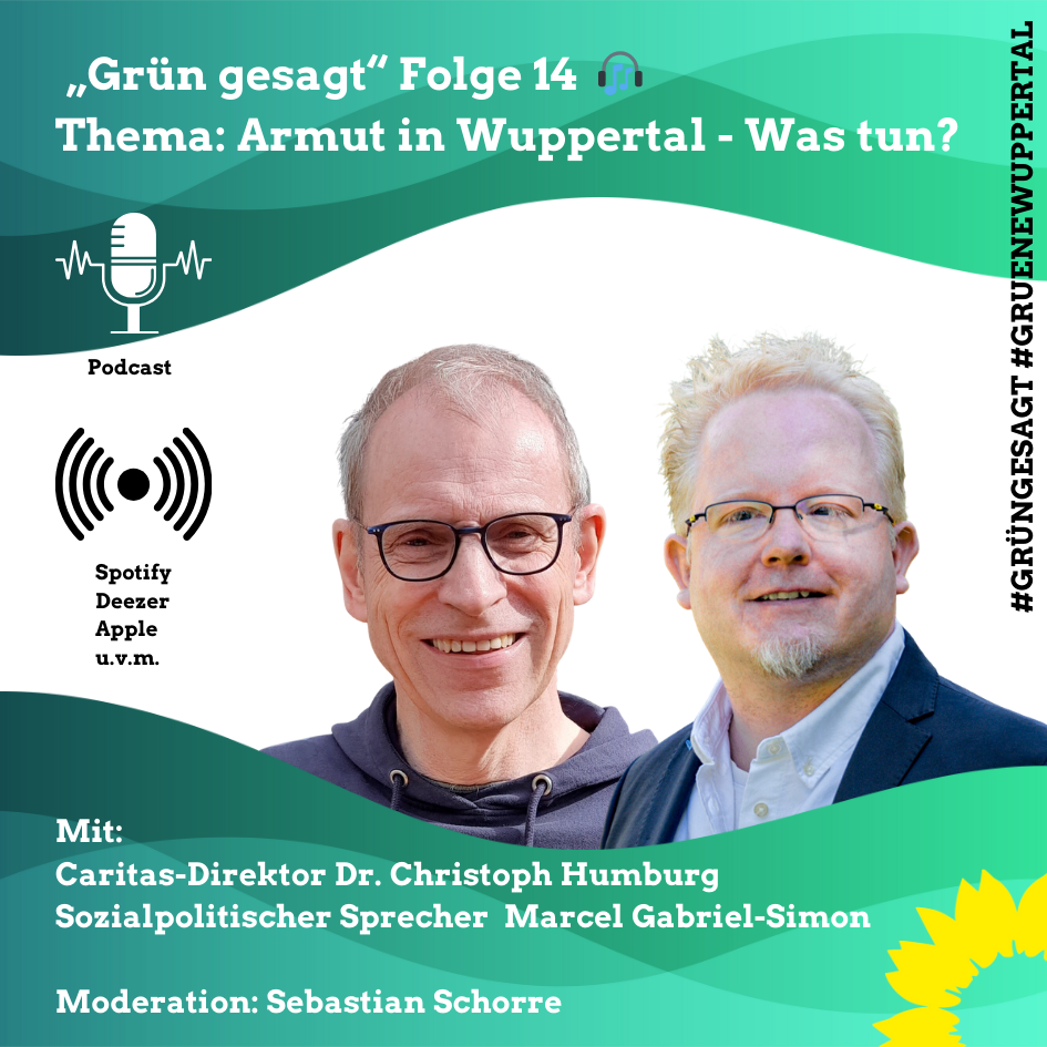 Armut in Wuppertal - mit Dr. Christoph Humburg und Marcel Gabriel-Simon