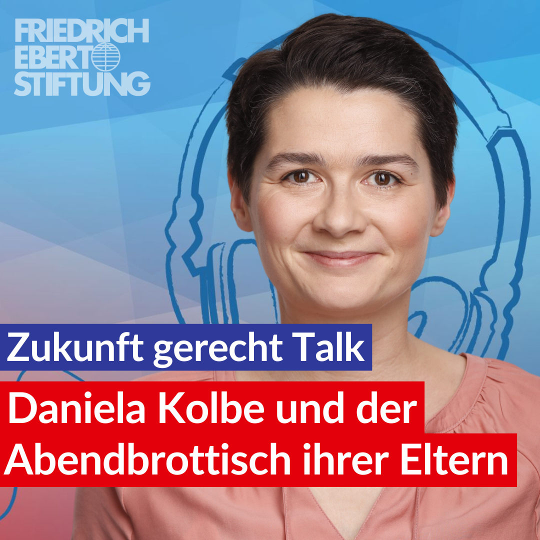 Daniela Kolbe und der Abendbrottisch ihrer Eltern | 01 Zukunft gerecht Talk