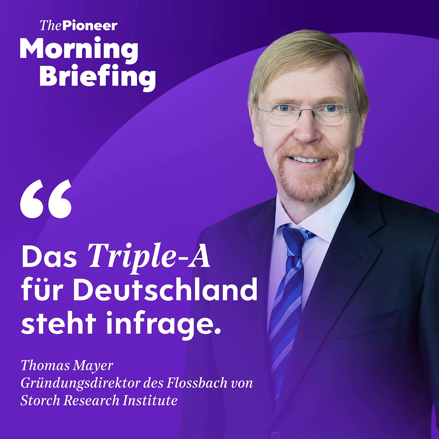 Firmensterben in Deutschland | Droht der Verlust des Triple-A Status ? | Mut zum Zehn-Meter-Sprung