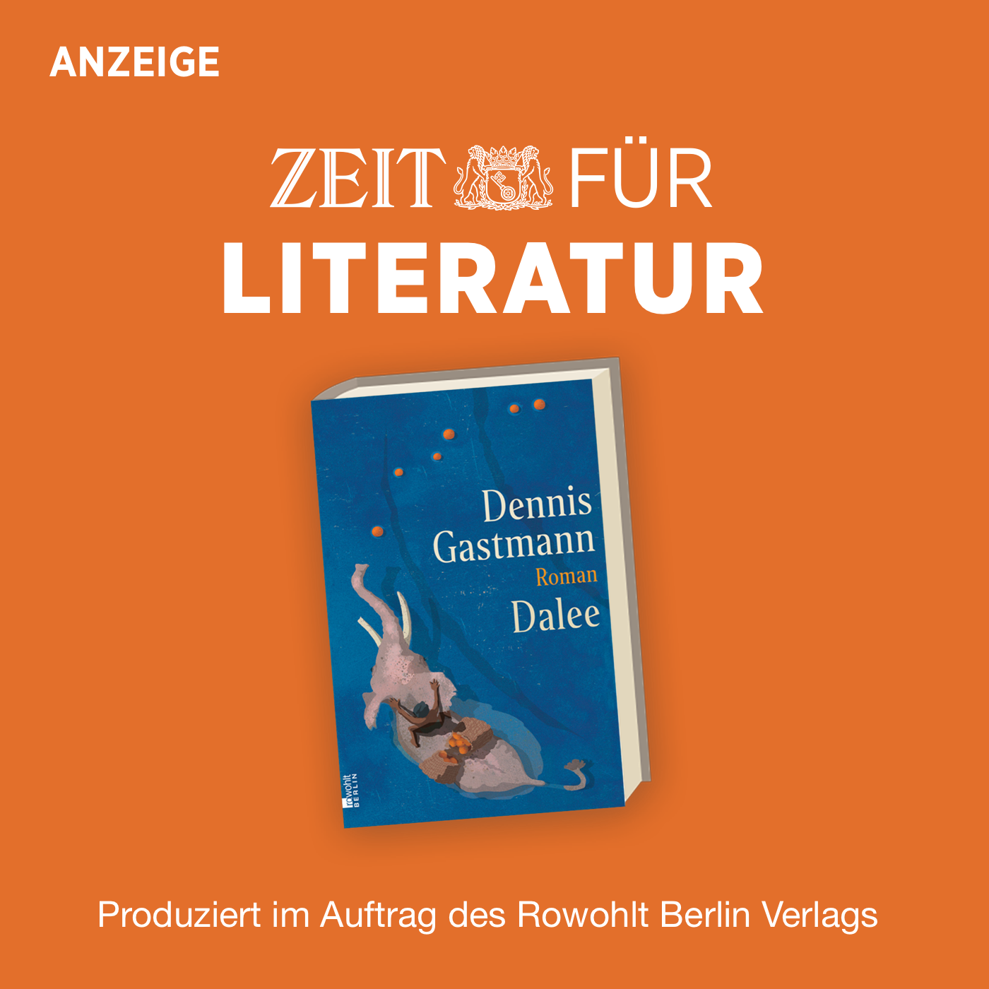 ZEIT für Literatur mit Dennis Gastmann