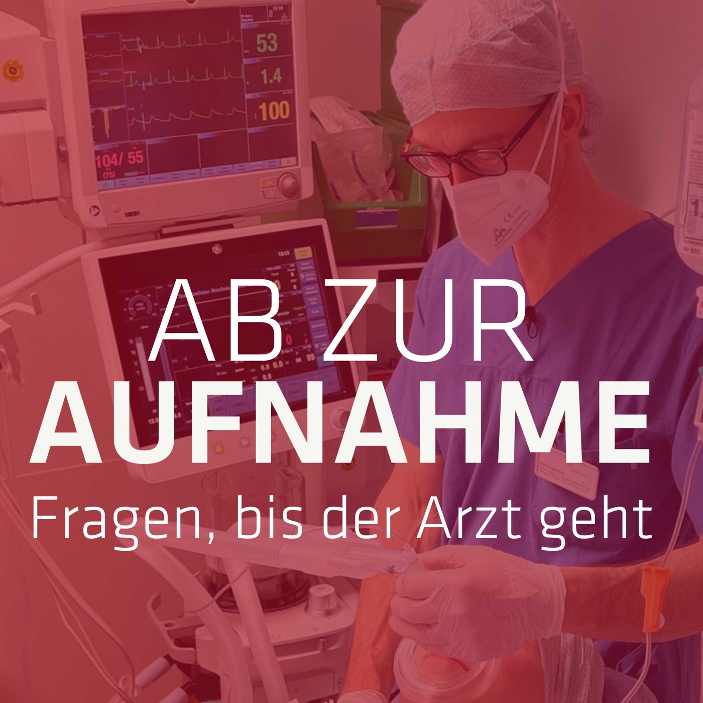 Ab zur Aufnahme - Fragen bis der Arzt geht