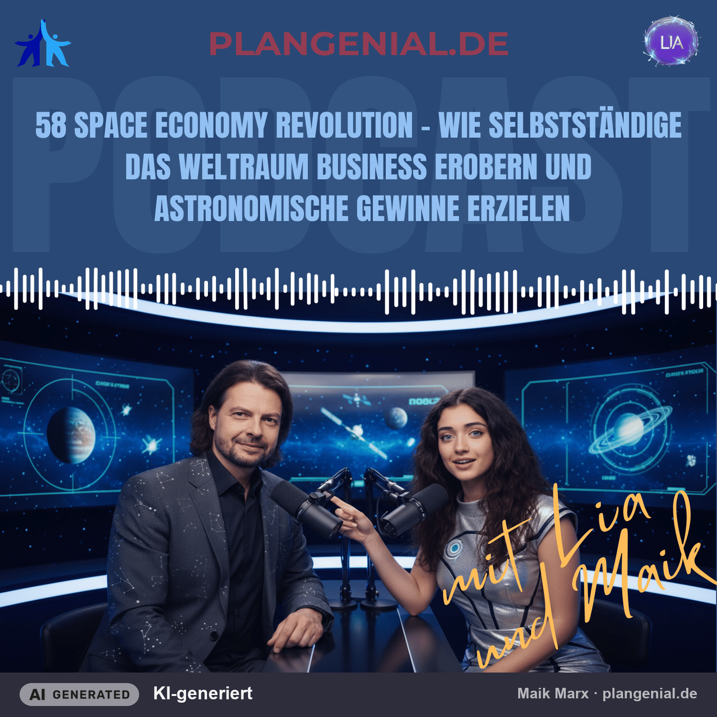 #58 Space Economy Revolution – Wie Selbstständige das Weltraum Business erobern und astronomische Gewinne erzielen