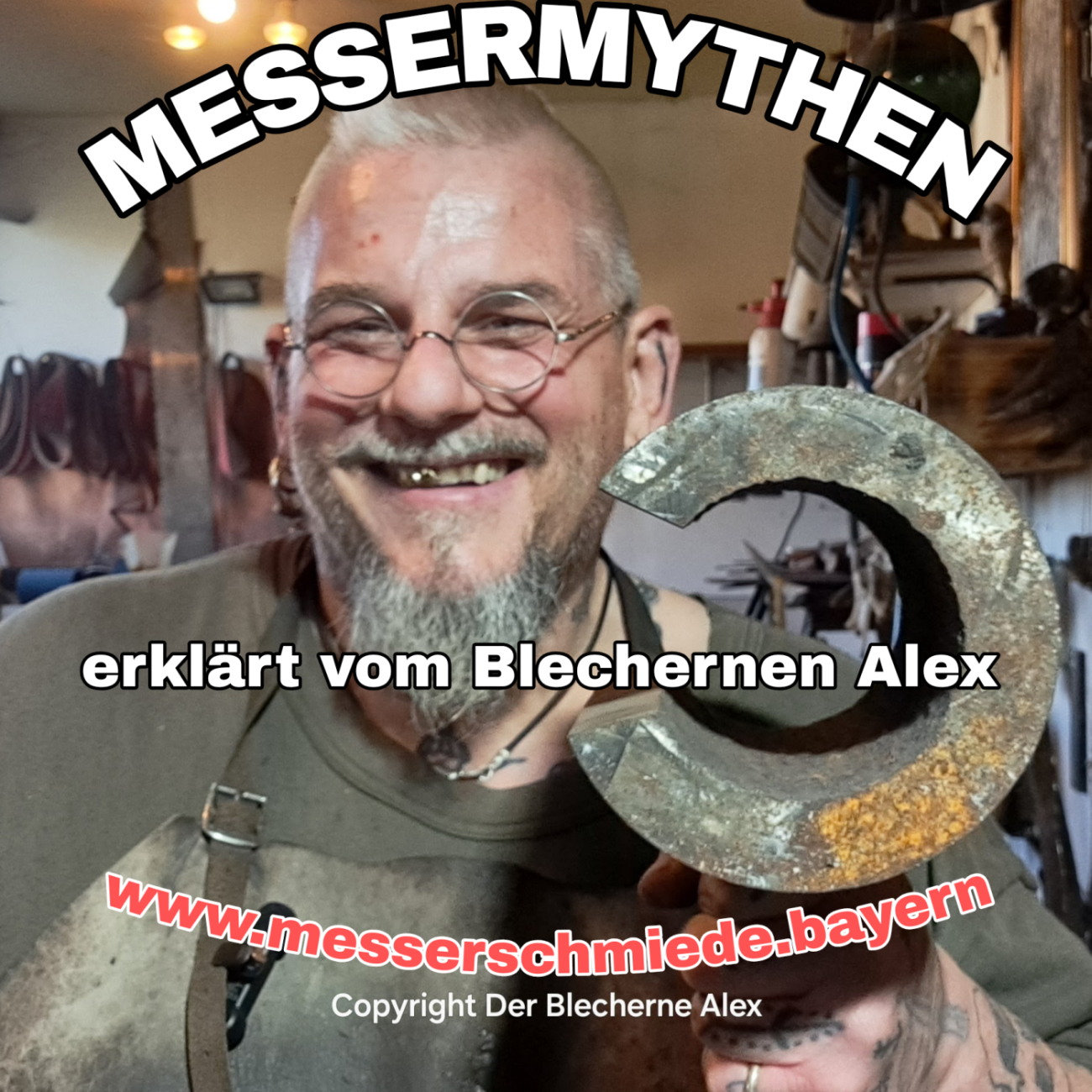 Der Messerschmied. 10 Fragen beantwortet vom Messerschmied Der Blecherne Alex