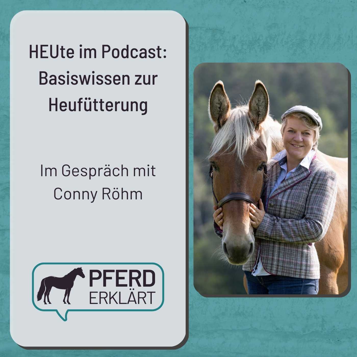 HEUte im Podcast: Grundlagen zur Heufütterung mit Conny Röhm