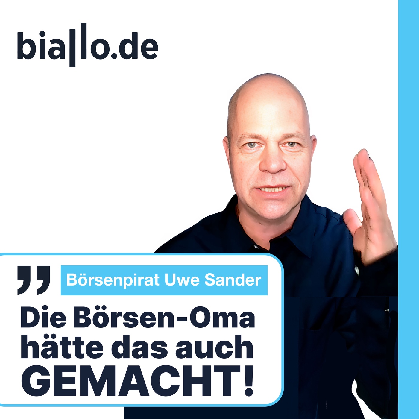 Börsenpirat Sander: 