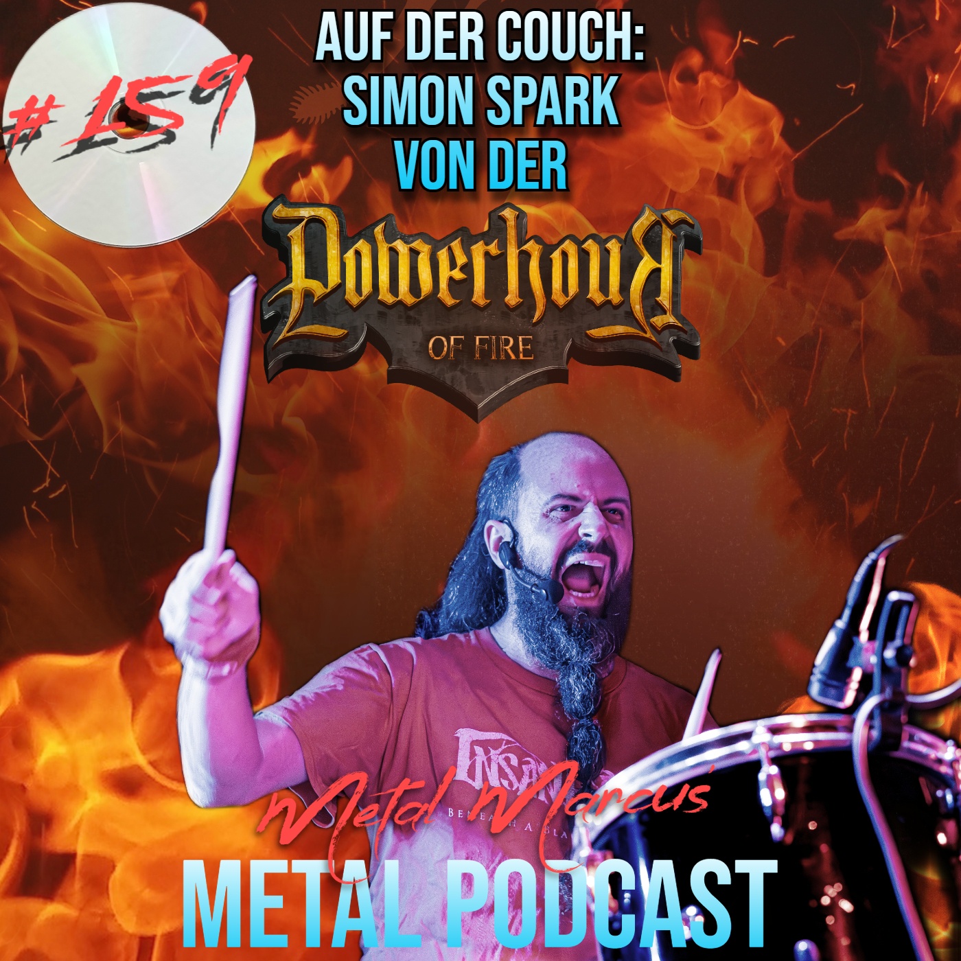 #159 - Auf der Couch: Simon Spark von der PowerhouR of Fire