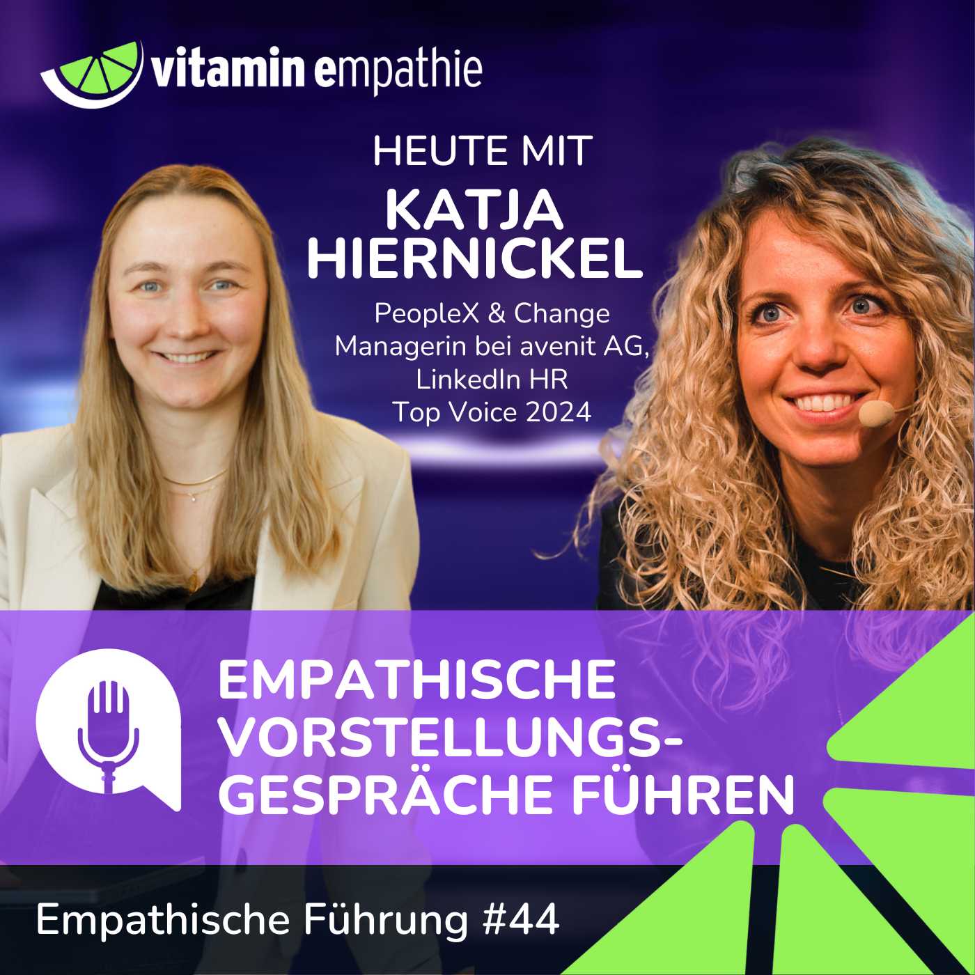 #044 - Empathische Vorstellungsgespräche führen | Mit Katja Hiernickel