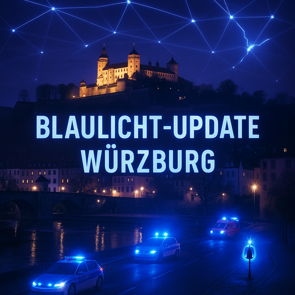 Blaulicht Update Würzburg: Gestalte diesen KI-Podcast mit!  