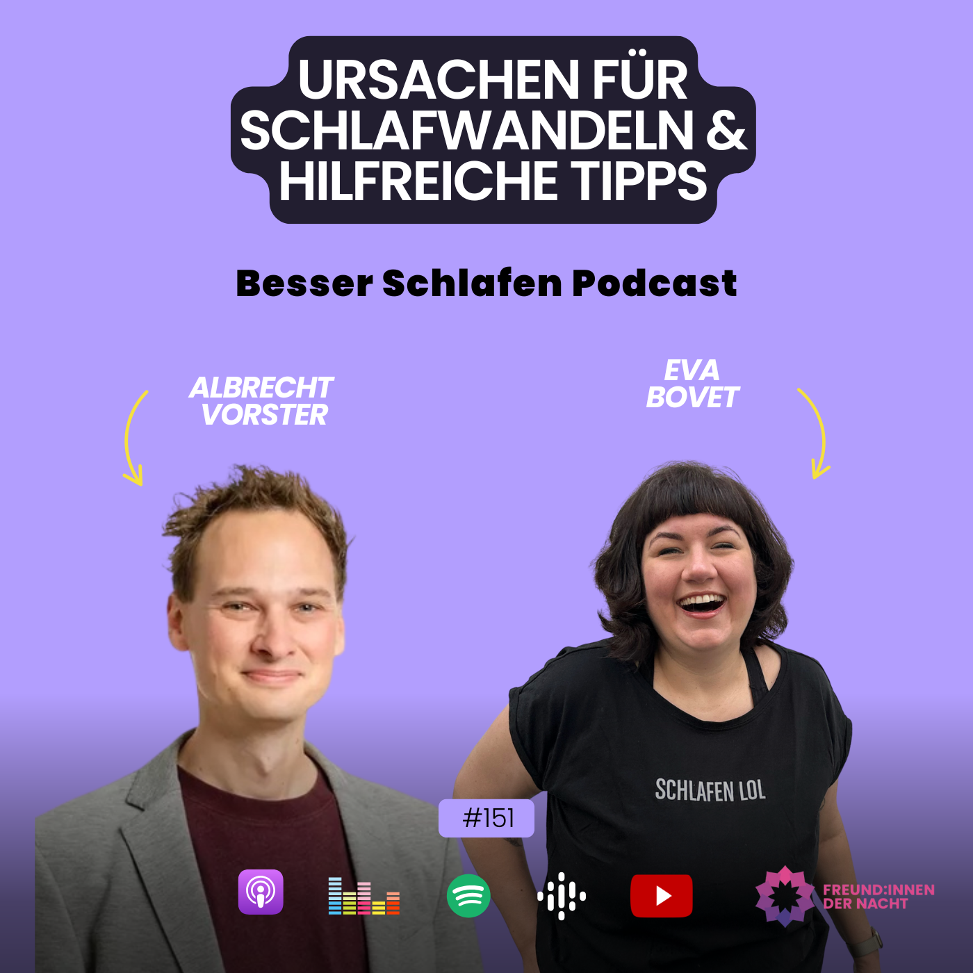 Ursachen für Schlafwandeln & hilfreiche Tipps (#154)