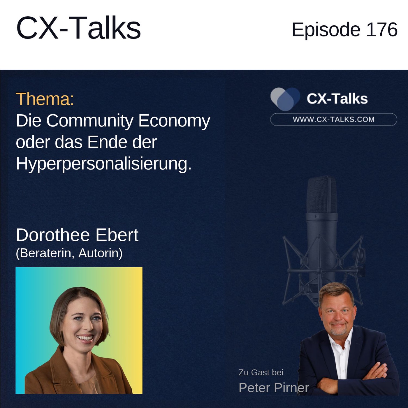 Die Community Economy oder das Ende der Hyperpersonalisierung. Dorothee Ebert (Autorin) bei Peter Pirner