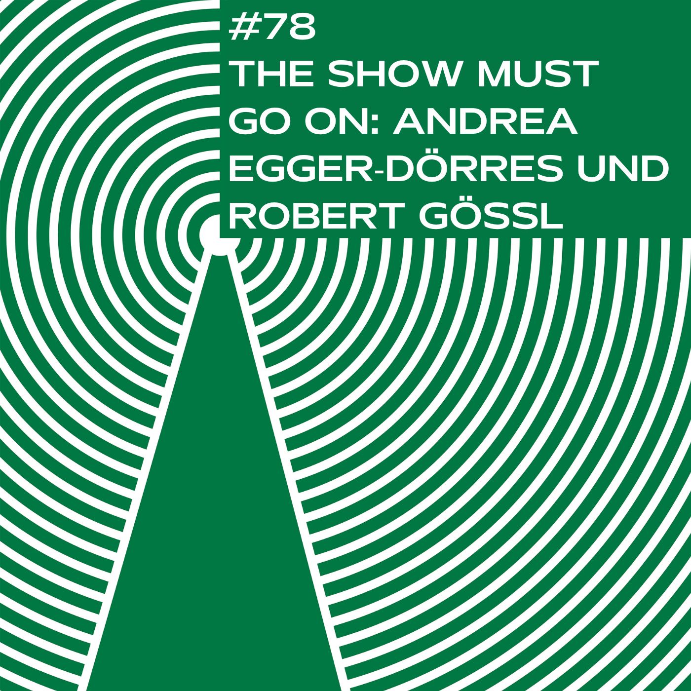 #78 - The show must go on: Andrea Egger‑Dörres und Robert Gössl