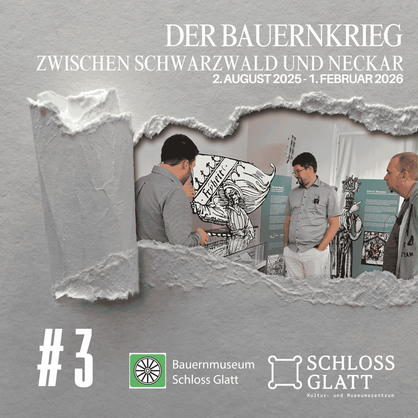 Der Bauernkrieg zwischen Schwarzwald und Neckar –  die Ausstellung – ein DEEP DIVE