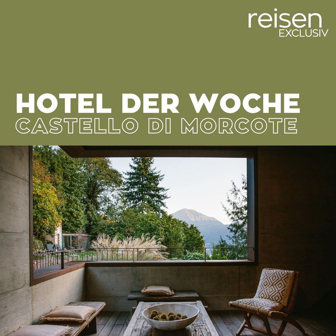 Schweiz: Relais Castello di Morcote Tessin