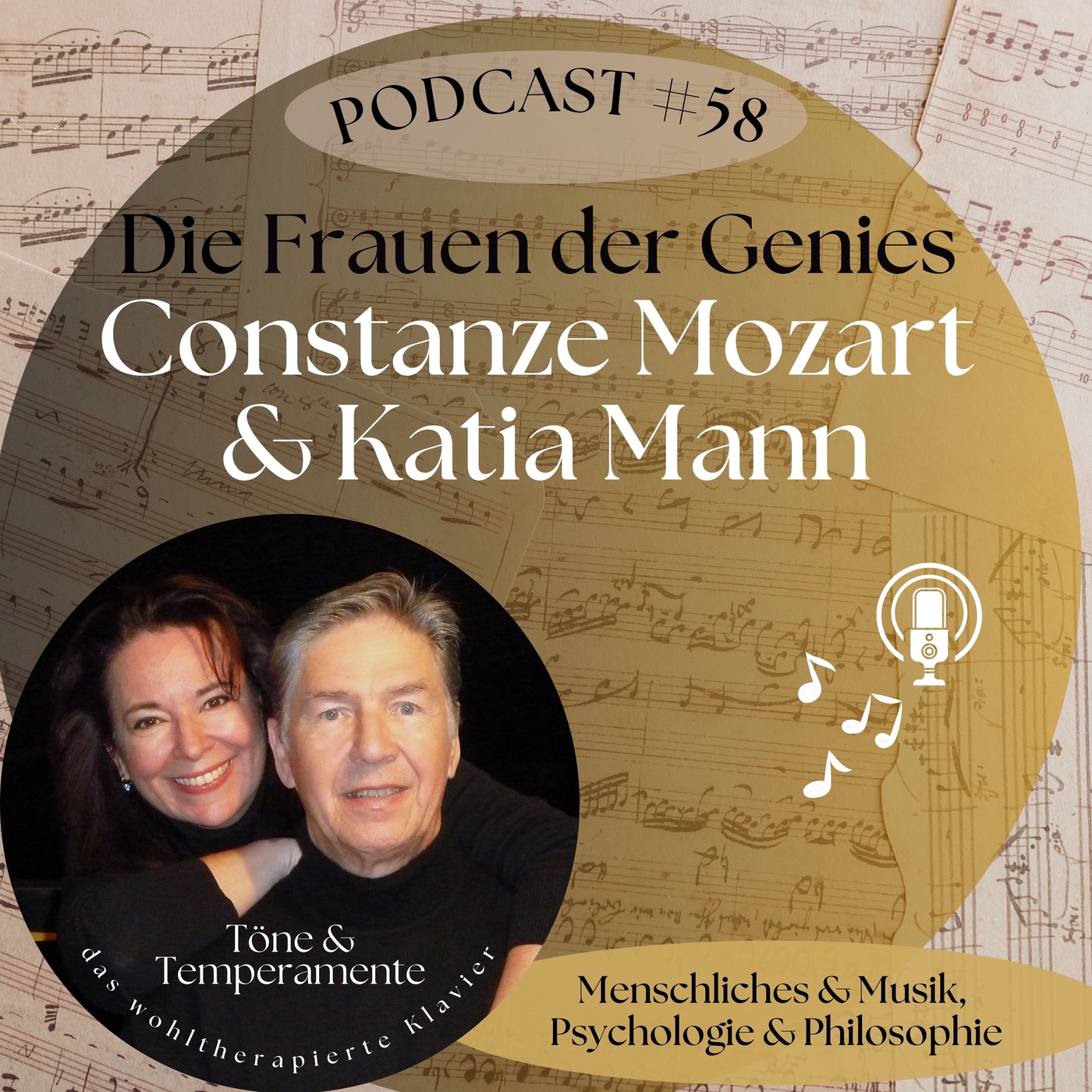 #58 Die Frauen der Genies: Constanze Mozart & Katia Mann