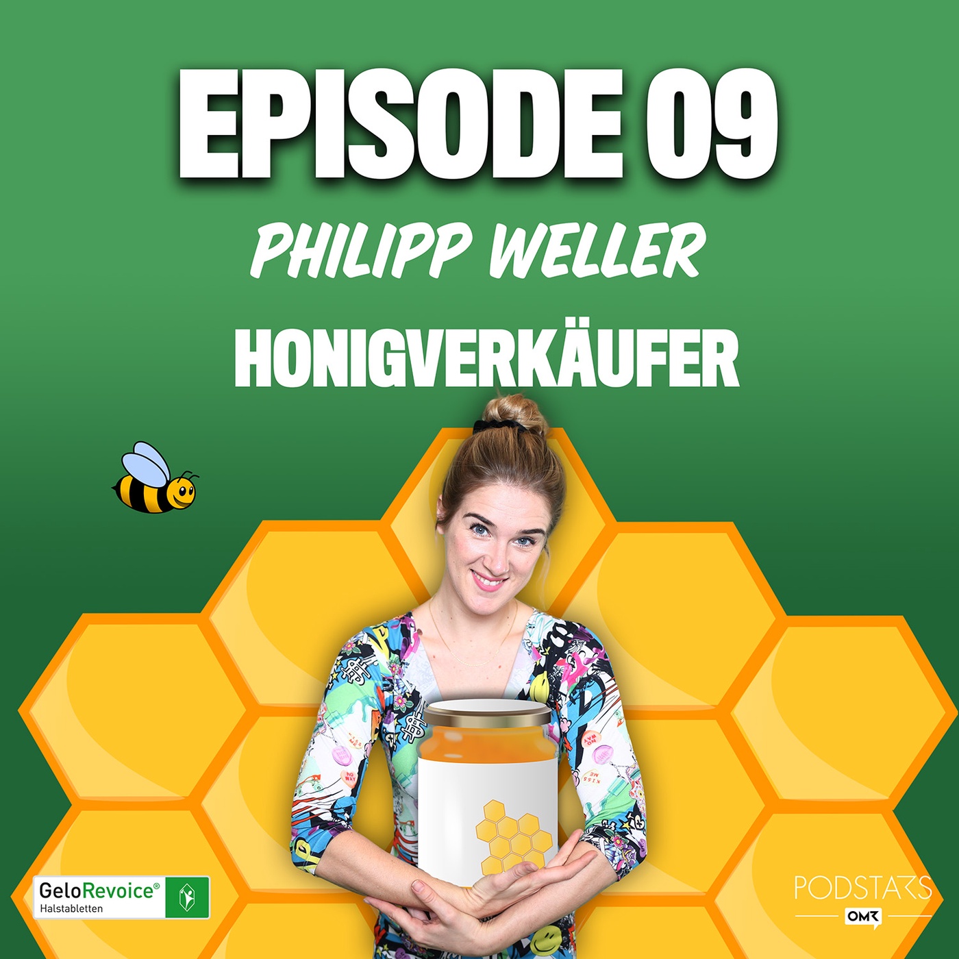 mit Honigverkäufer Philipp Weller