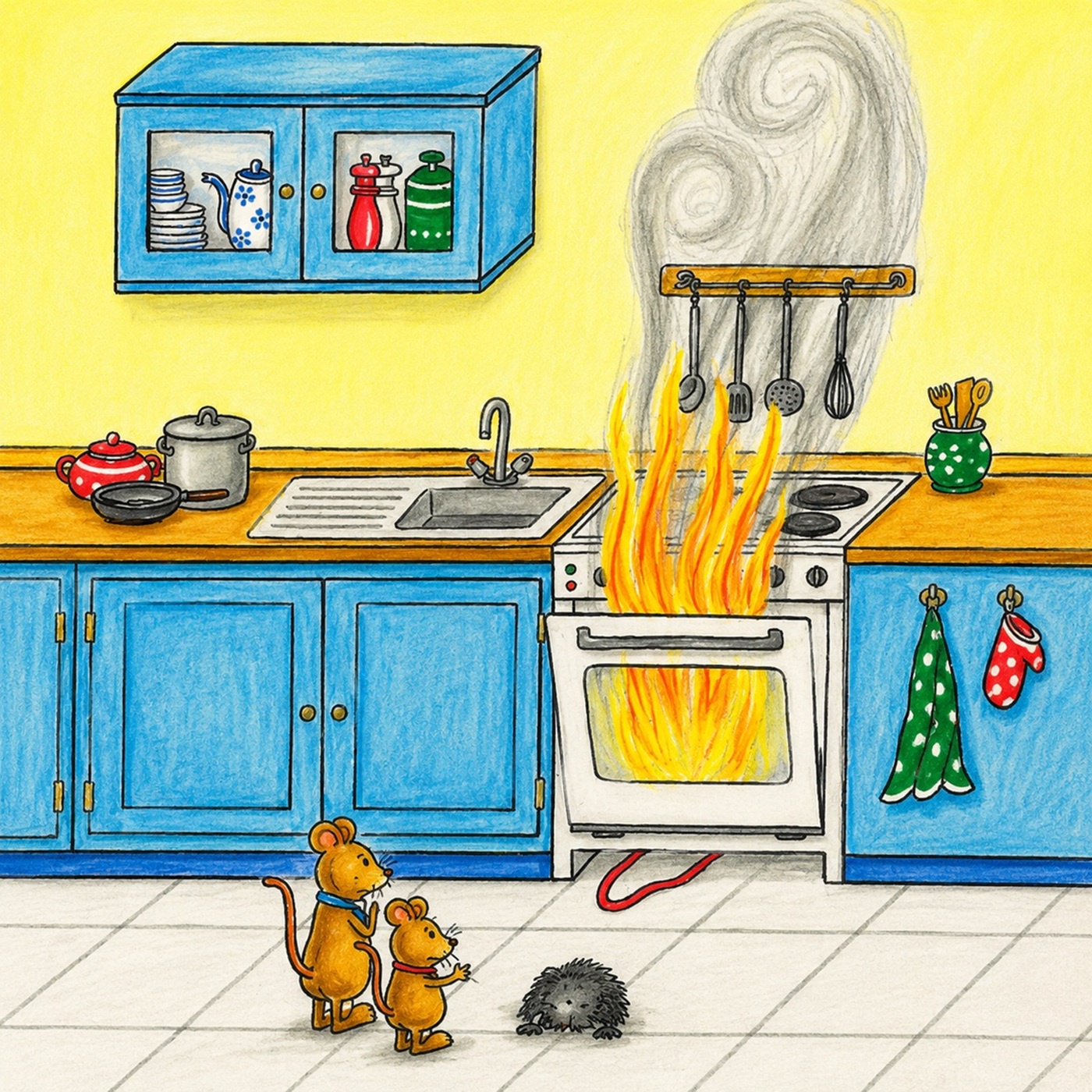 Buch 1 - Kapitel 06 - Gefahr aus dem Backofen