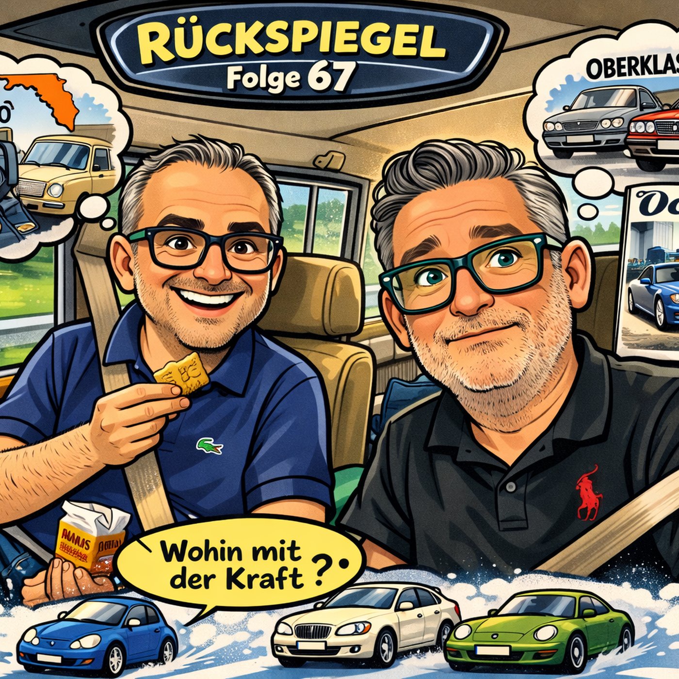 Folge #67 - Wohin mit der Kraft? – Wintertest-Youngtimer, Oberklasse-Duell & Octane-Fundstücke