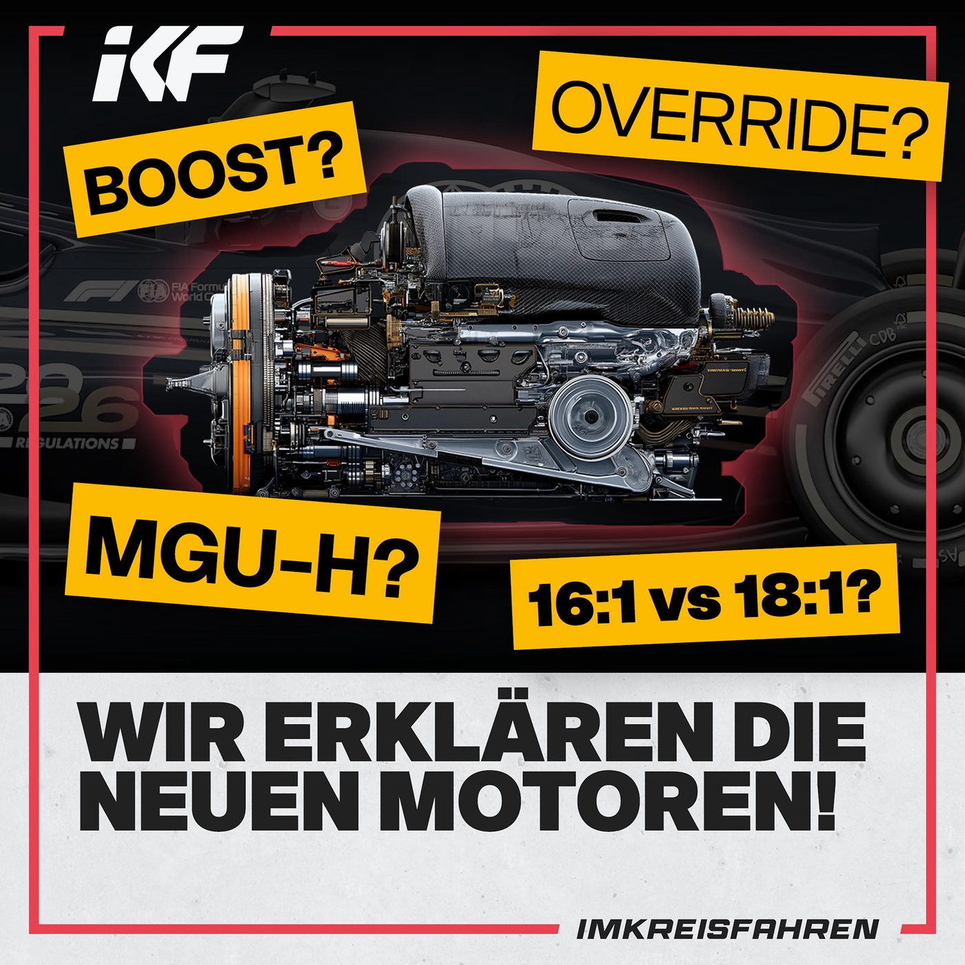 Regeln 2026 Teil 1: wir erklären die neuen F1-Motoren