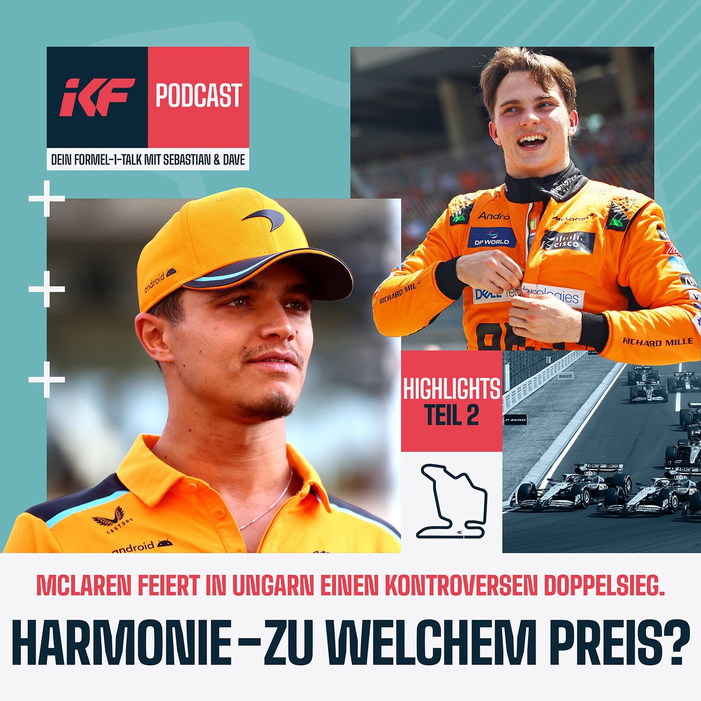 McLaren-Stallorder: was macht das mit Piastri und Norris?