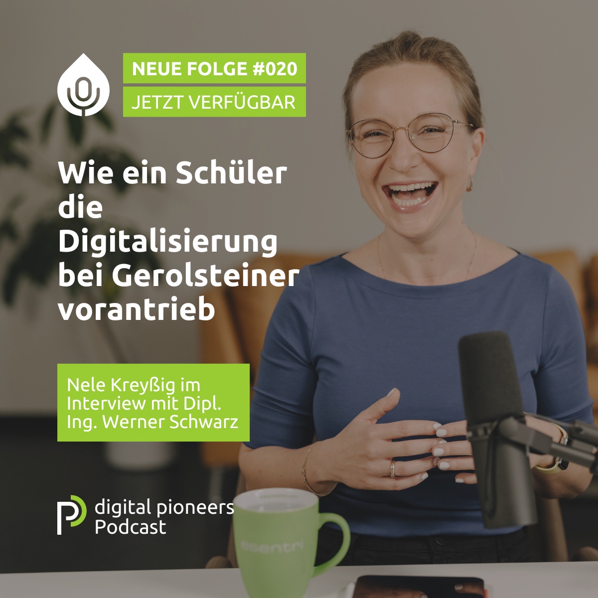 #020 Wie ein Schüler die Digitalisierung bei Gerolsteiner vorantrieb - Dipl. Ing Werner Schwarz im Interview