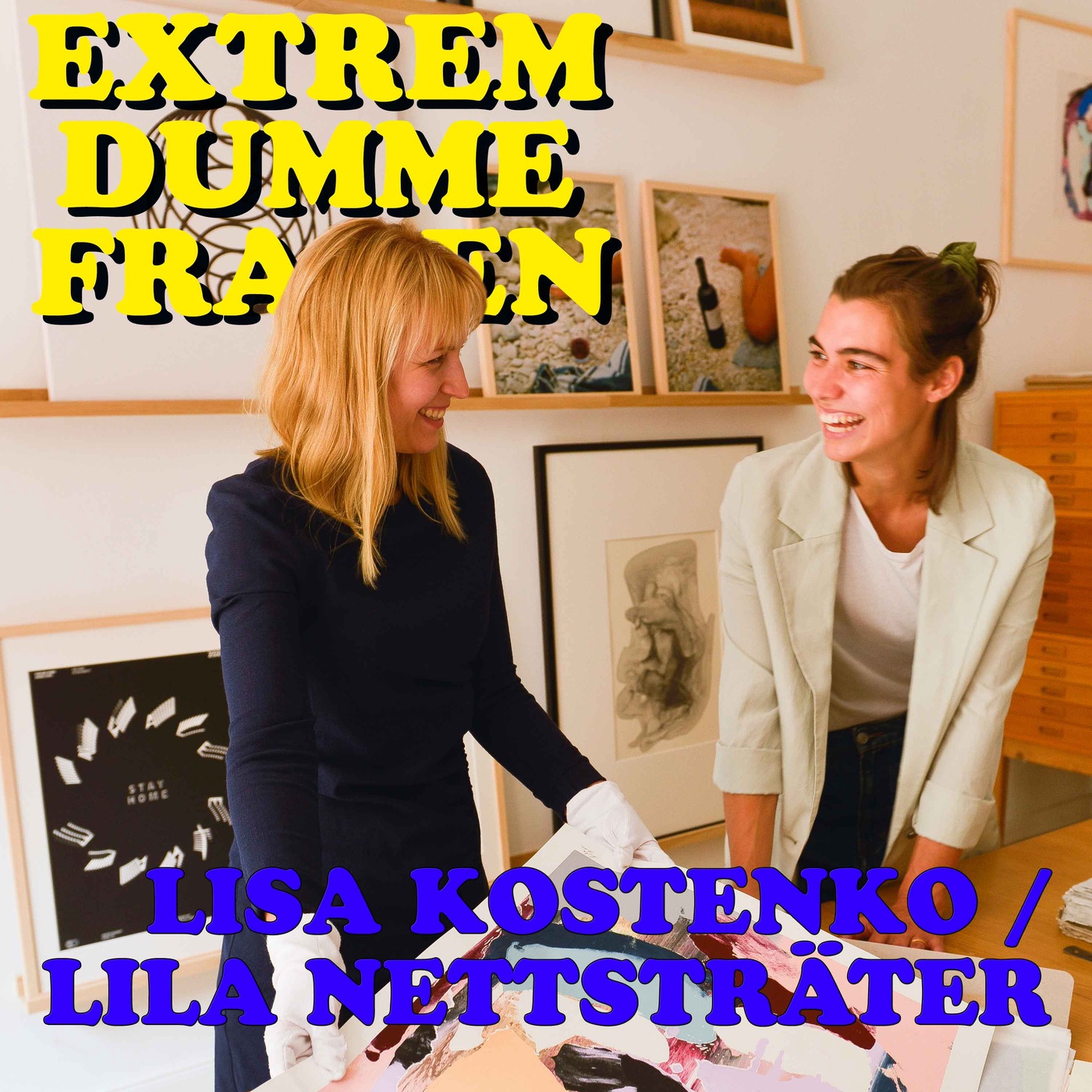 #25 Lila Nettsträter und Lisa Kostenko
