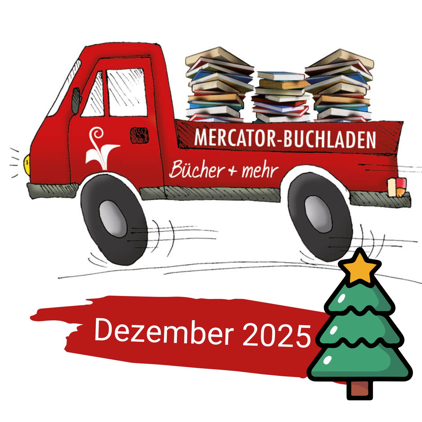 Mercatorbuchladen im Dezember: Lesetipps für die Feiertage
