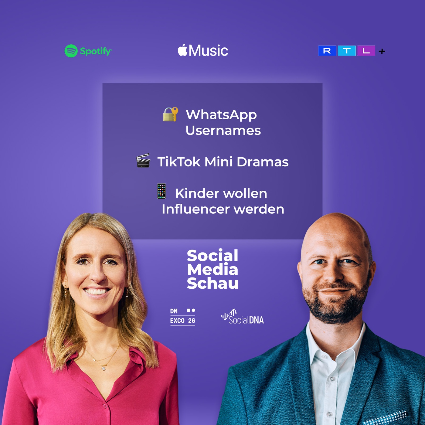 WhatsApp Usernames | TikTok setzt auf Mini-Dramen | Kinder träumen vom Influencer-Dasein #SMS12