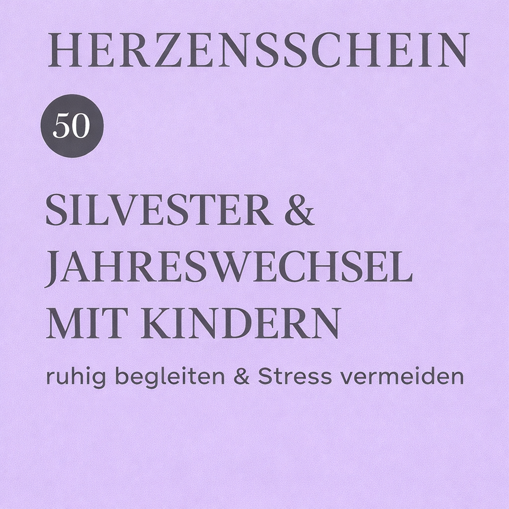 Silvester & Jahreswechsel mit Kinder