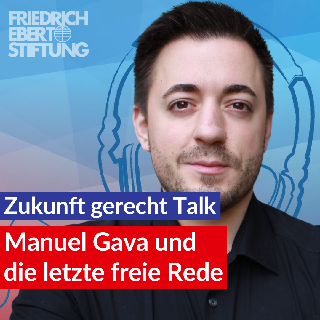 Manuel Gava und die letzte freie Rede | 05 Zukunft gerecht Talk